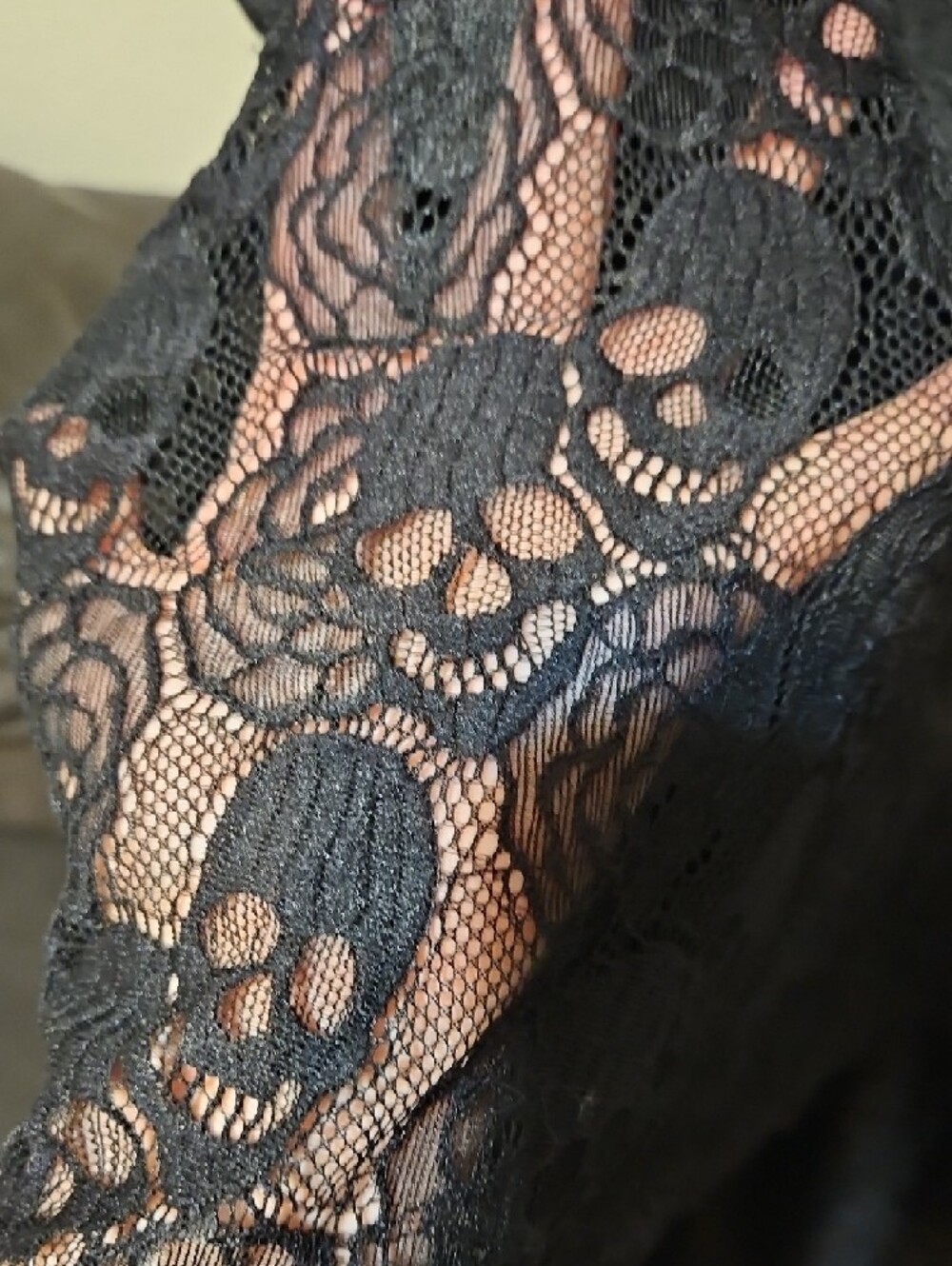 Hot Topic Black Lace High-Low Corset-Style Dress - Picture 6 of 10